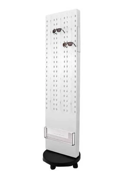 Rotating display for 120 pairs of glasses